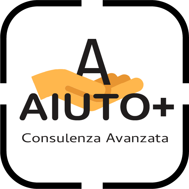 Logo servizio di consulenza AIUTO+ gestito da DBservizi e dedicato agli utilizzatori di Arca Evolution