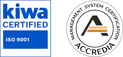 Certificazione kiwa ISO 9001 e Management System Certification Accredita