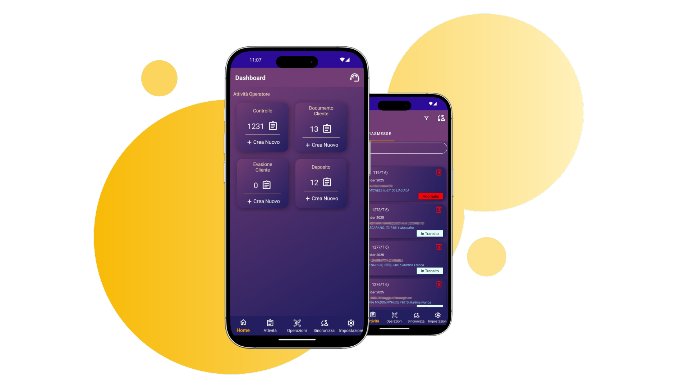 FpMobile mostrato su smartphone
